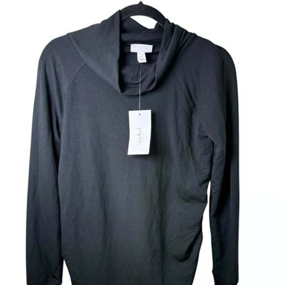 Sweatshirt Long Sleeve Black NEW Womens Size XS